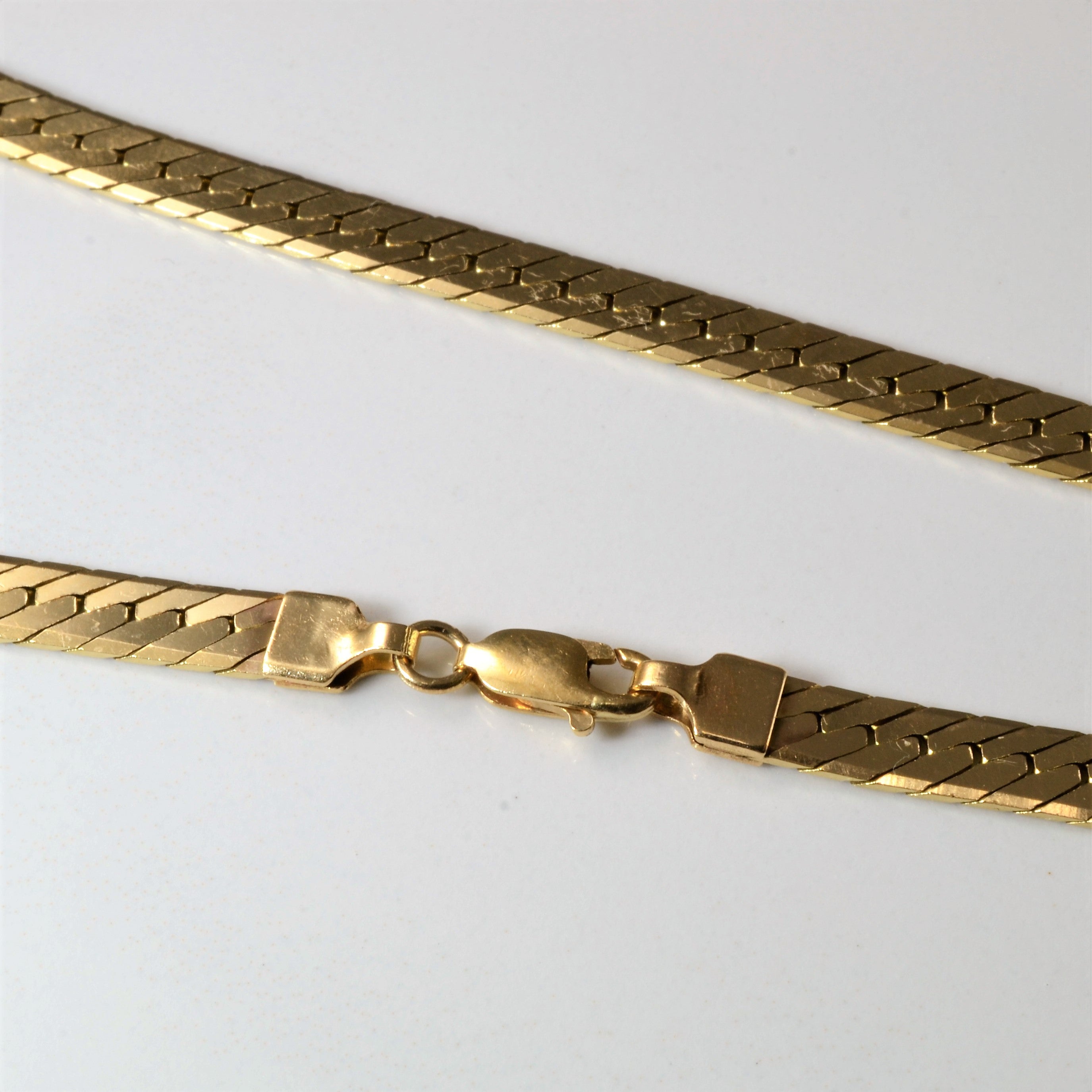 10k Yellow Gold S Link Chain | 21" |