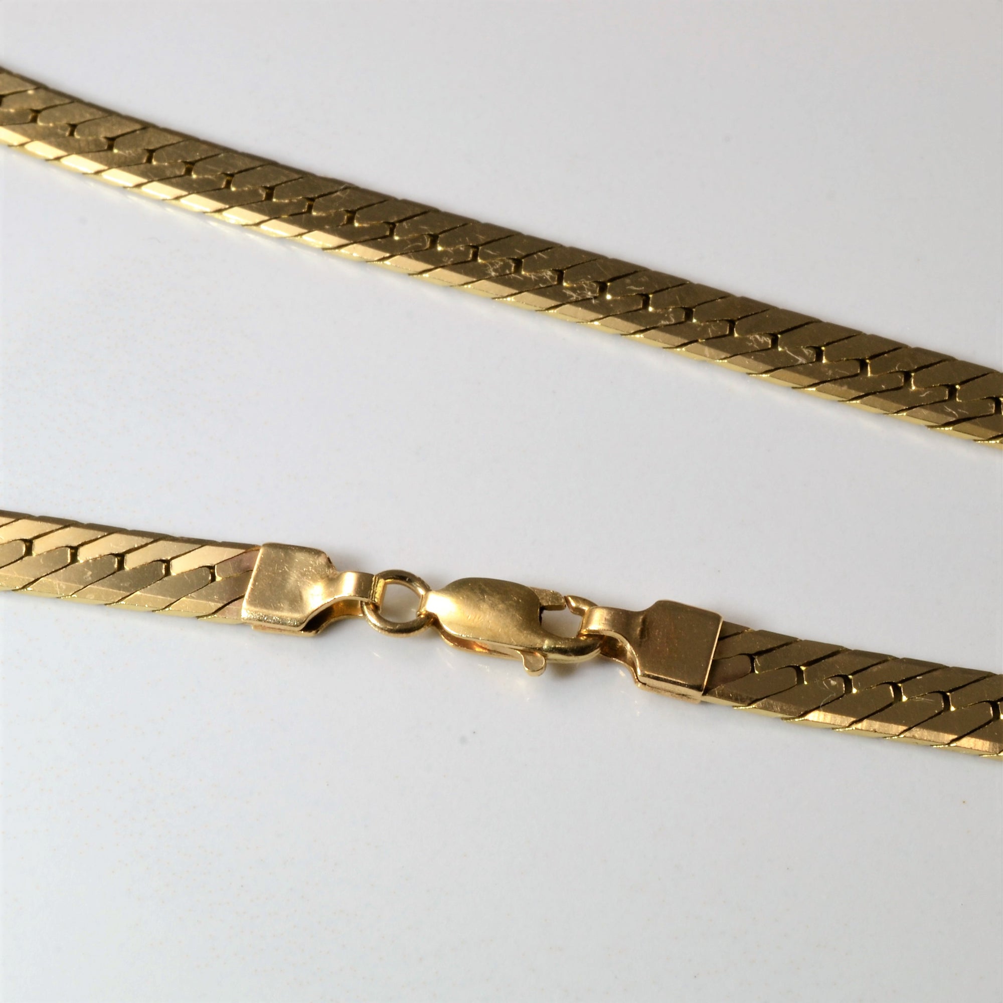 10k Yellow Gold S Link Chain | 21