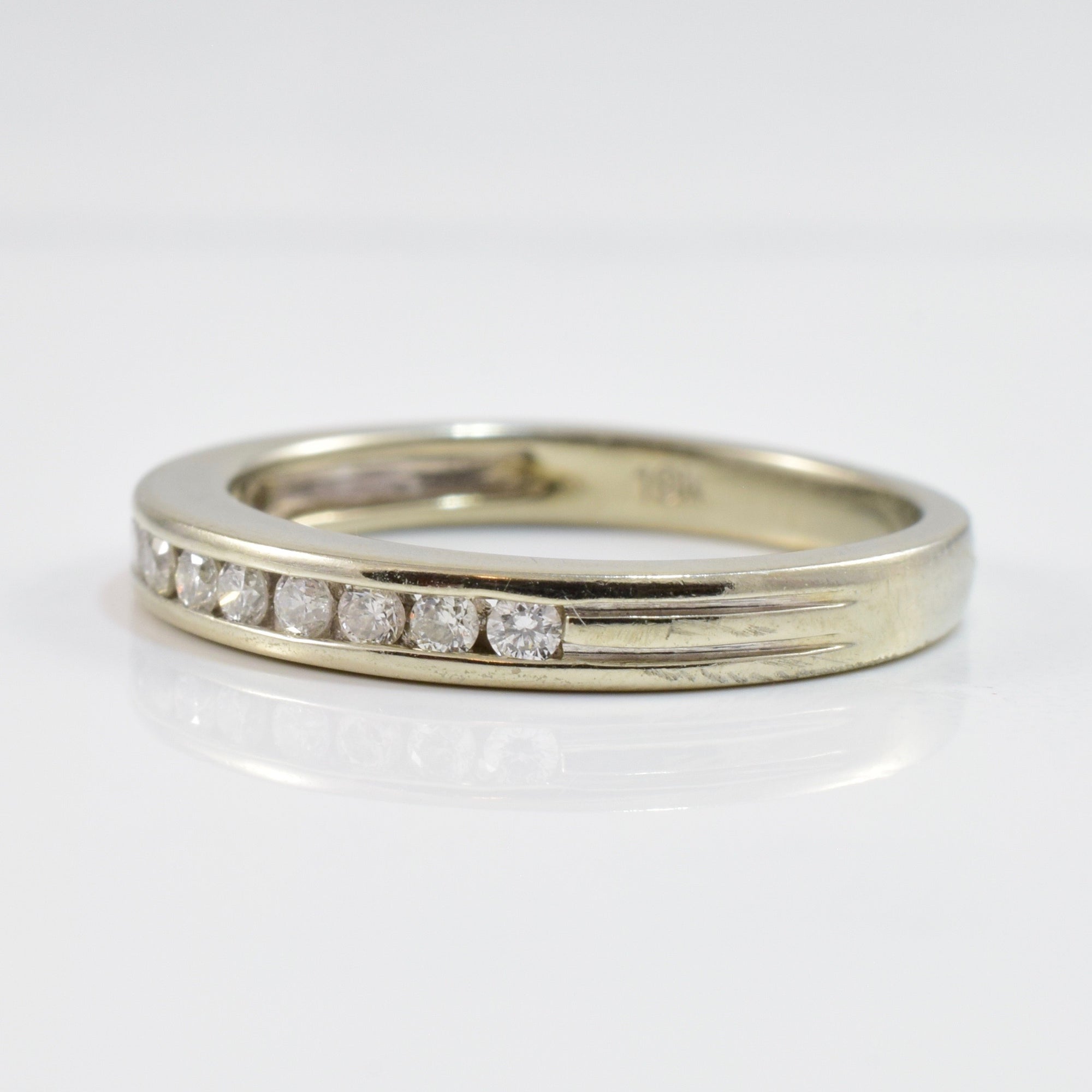 Channel Set Diamond Band | 0.18 ctw SZ 5 |
