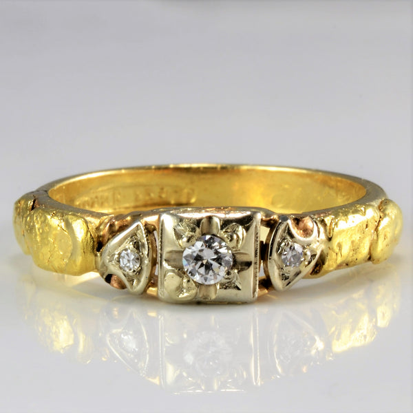 Early 1900's Diamond Ring | 0.07 ctw, SZ 8 |