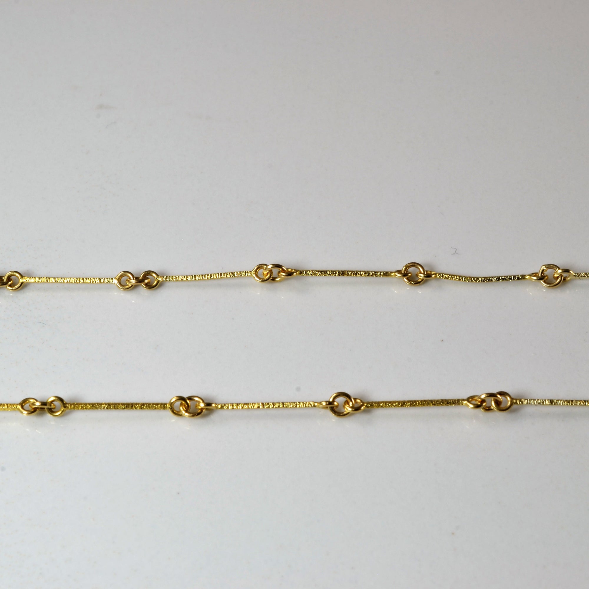 Unique Bead Link Chain Necklace | 16