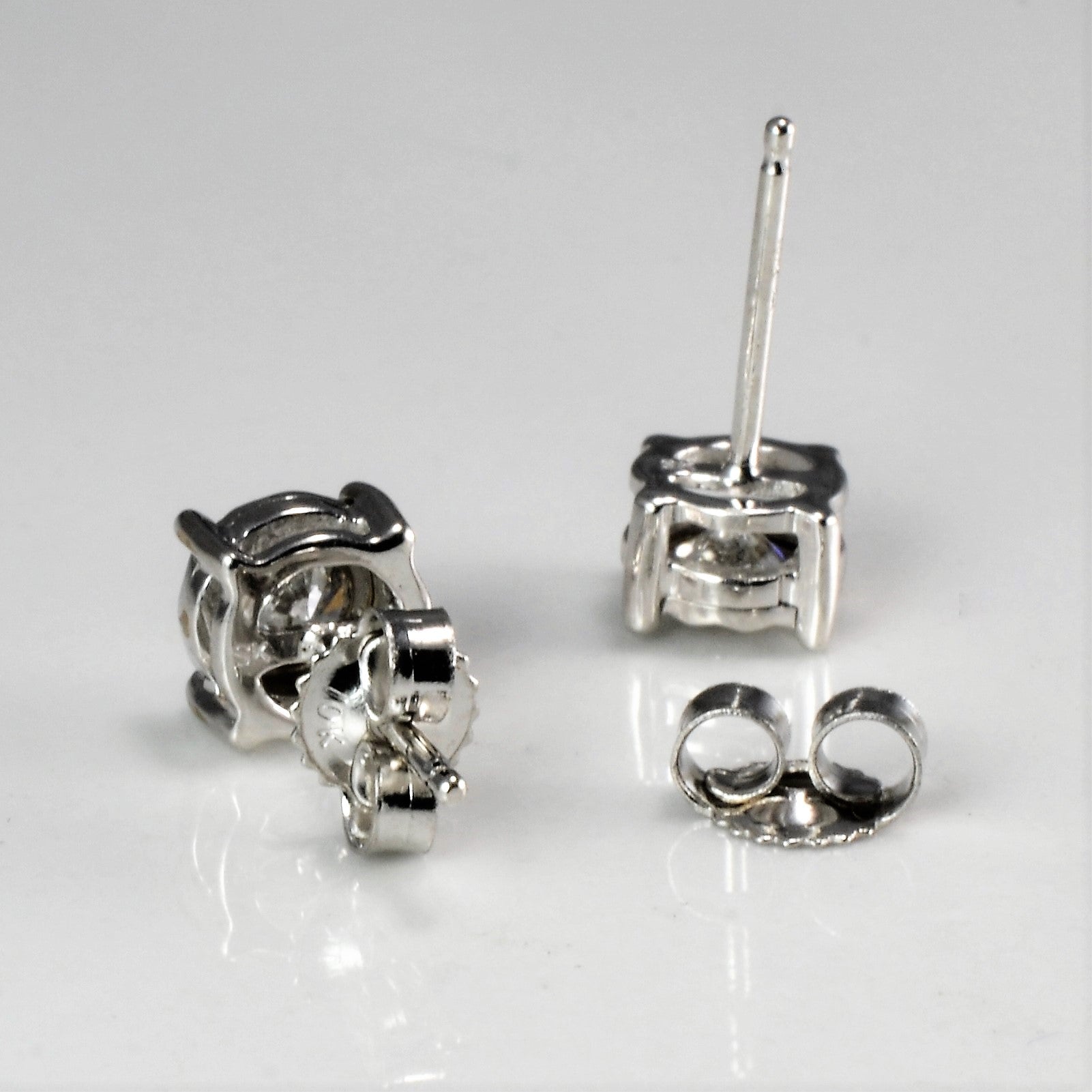 Illusion Set Diamond Stud Earrings | 0.30 ctw |