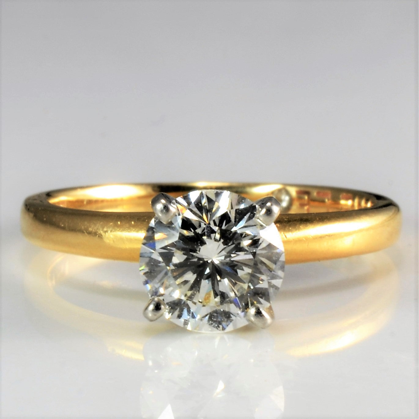 Solitaire Diamond Engagement Ring | 1.03ct | SZ 5 |