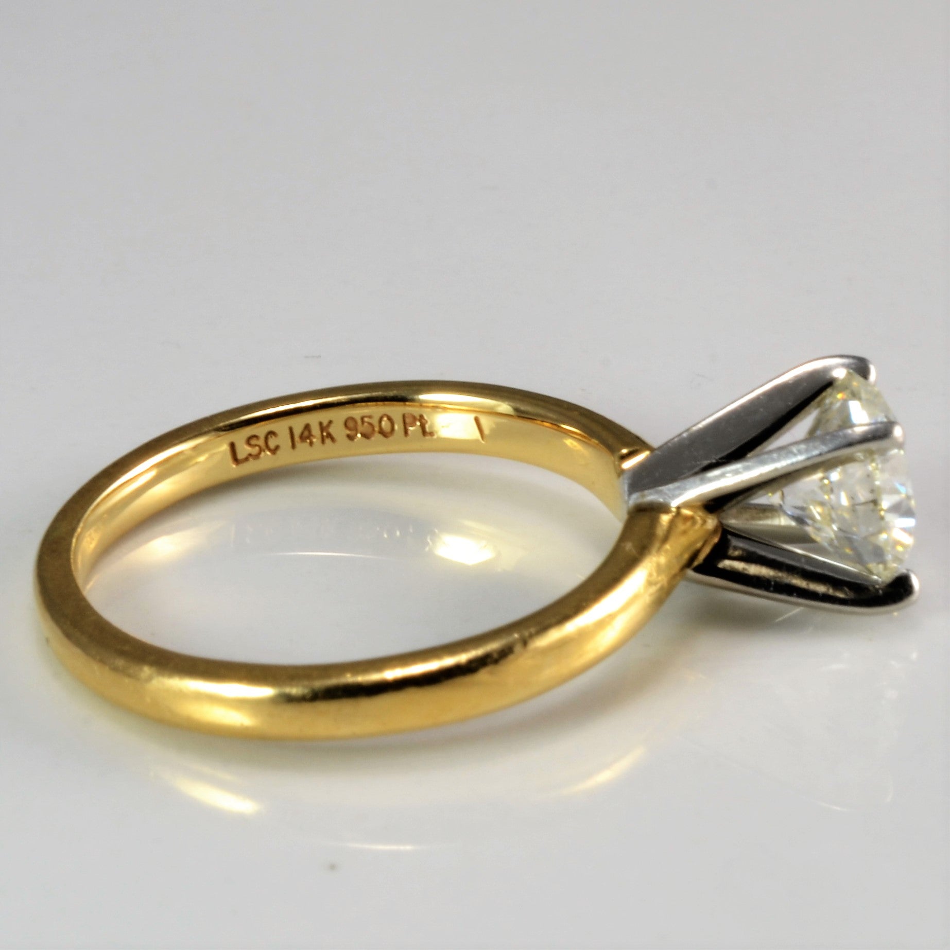 Solitaire Diamond Engagement Ring | 1.03ct | SZ 5 |
