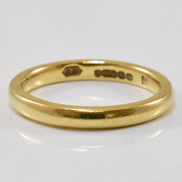 1940s Yellow Gold Band | SZ 5.5 |