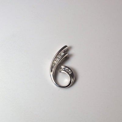 Diamond Swirl Pendant | 0.11ctw |