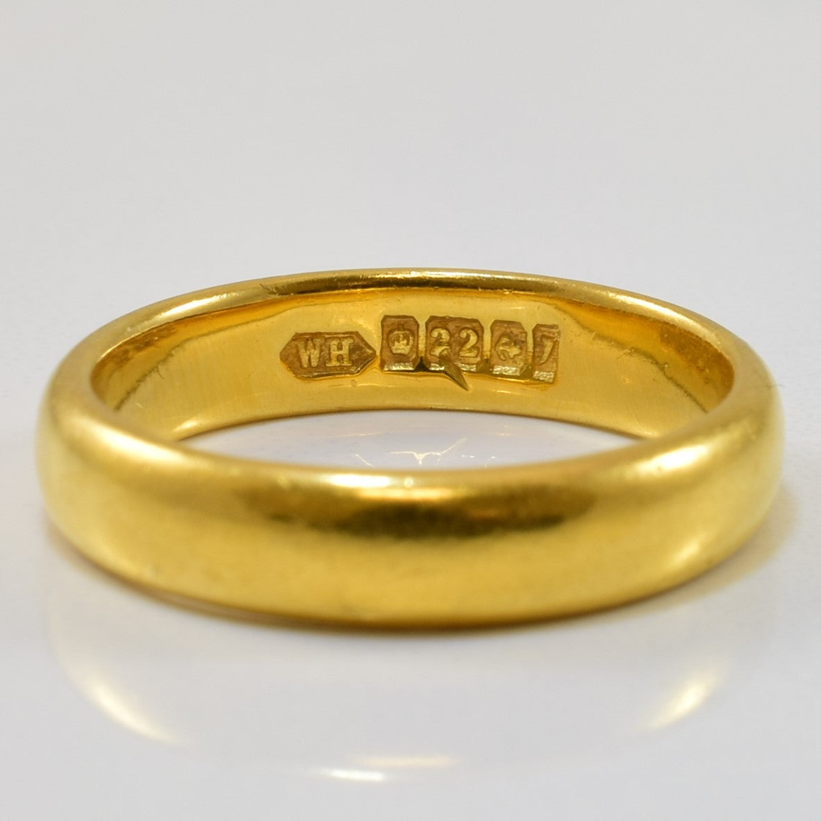 1950s Yellow Gold Band | SZ 5 |