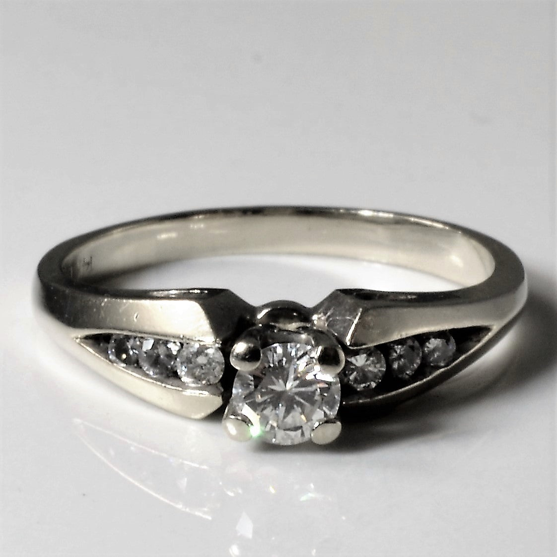 Channel Set Diamond Ring | 0.28ctw | SZ 6 |