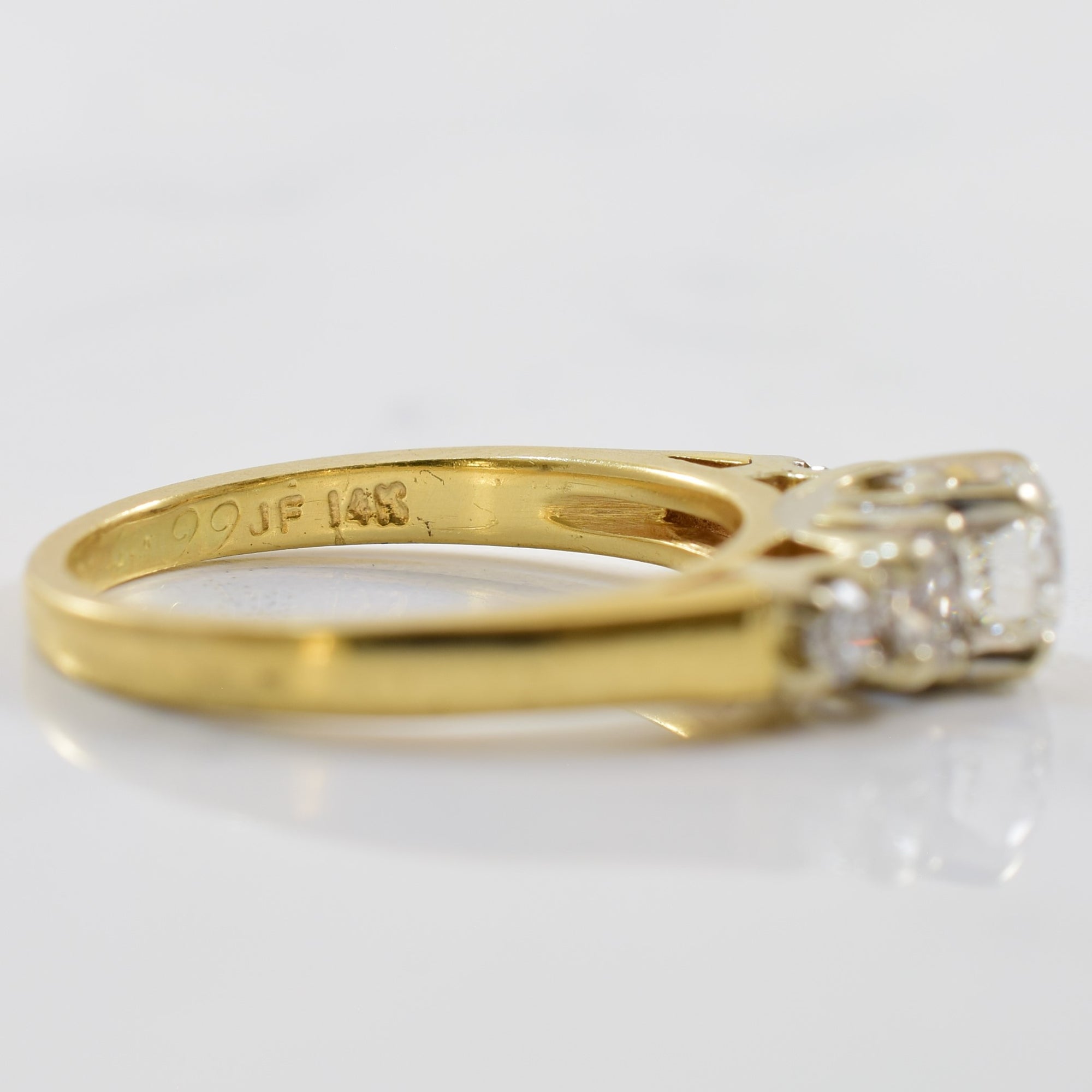 Five Stone Diamond Engagement Ring | 0.70ctw | SZ 5 |