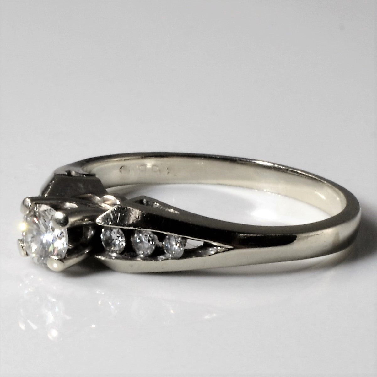 Channel Set Diamond Ring | 0.28ctw | SZ 6 |