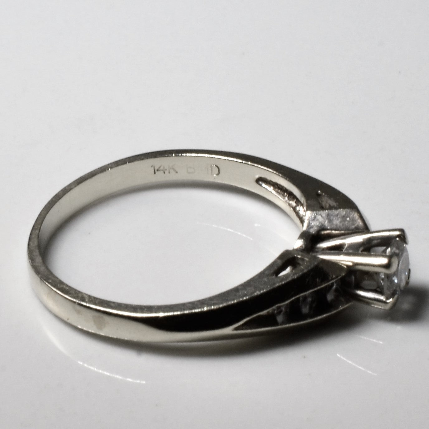 Channel Set Diamond Ring | 0.28ctw | SZ 6 |