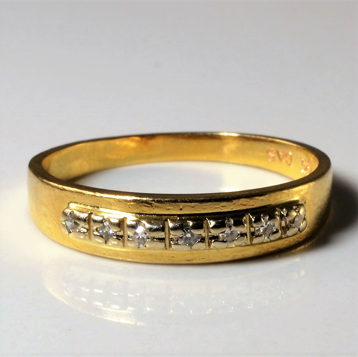 Simple Diamond Band | 0.05ctw | SZ 7 |