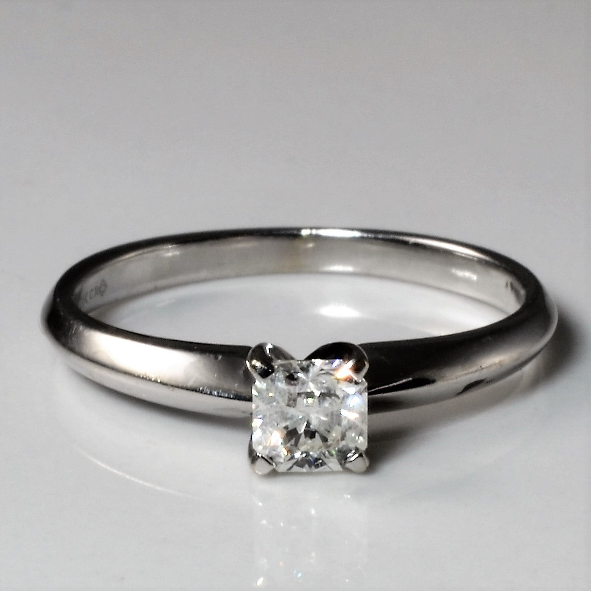 Solitaire Diamond Engagement Ring | 0.33ct | SZ 5.5 |