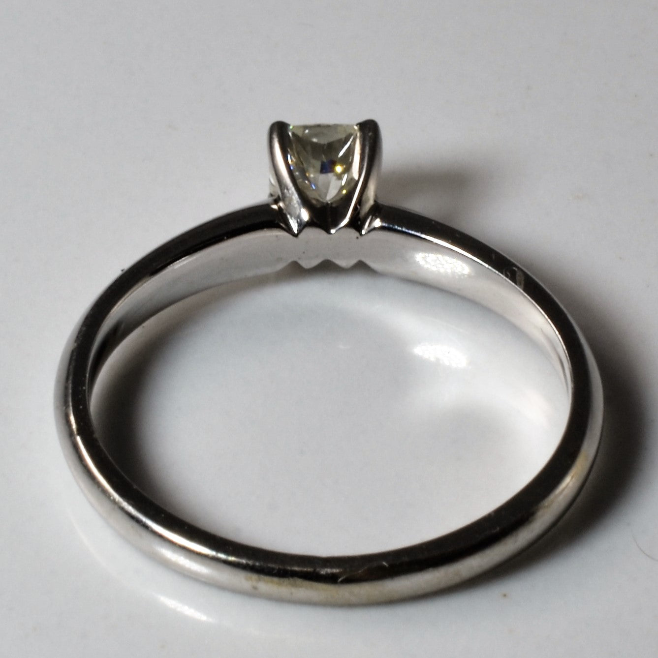 Solitaire Diamond Engagement Ring | 0.33ct | SZ 5.5 |