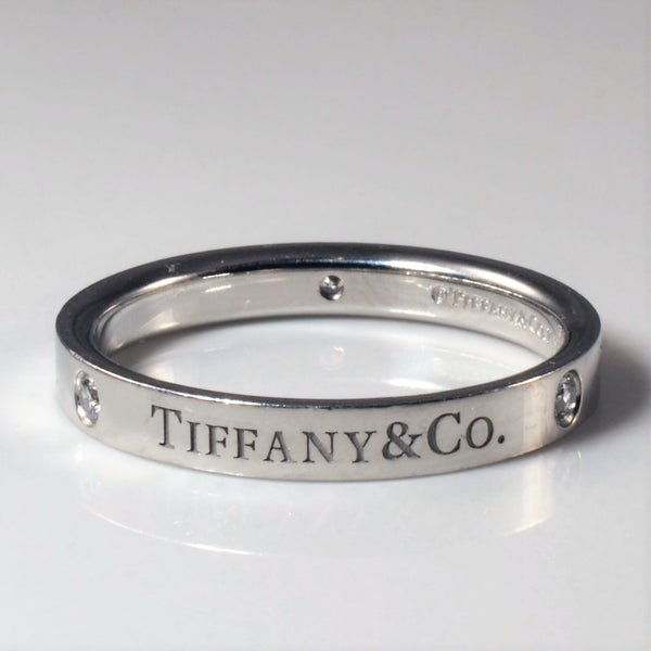 Tiffany & Co.' Diamond Band Ring | 0.15ctw | SZ 8.25 |