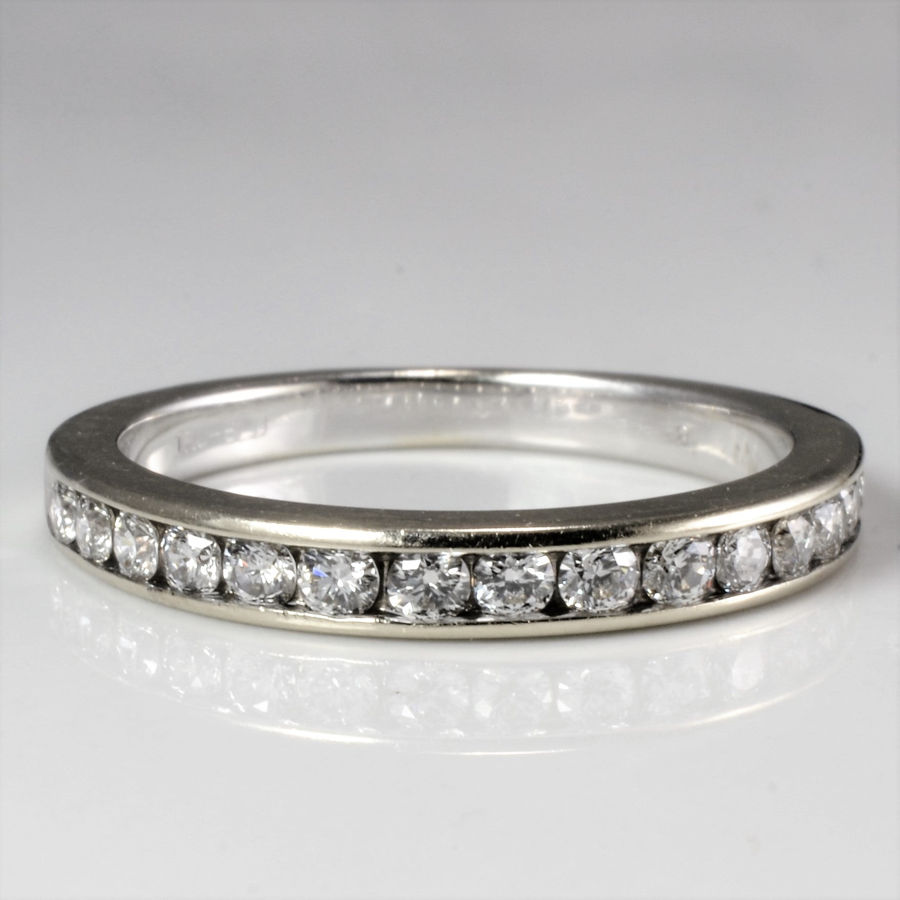 Channel Set Diamond Wedding Ring | 0.45 ctw, SZ 7 |