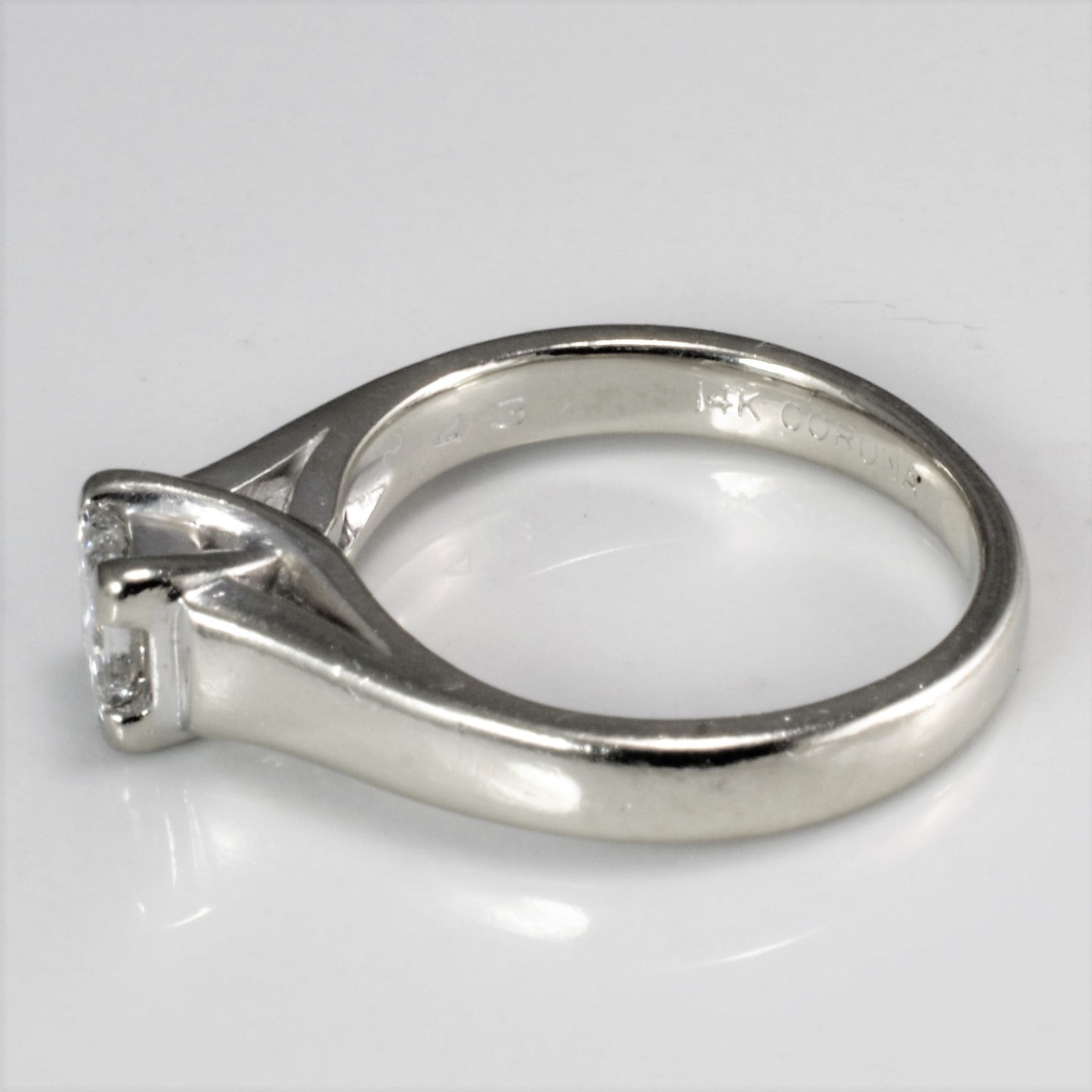 Princess Diamond Engagement Ring | 0.43 ct, SZ 5 |