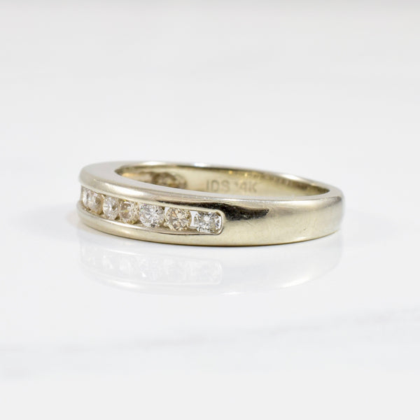 Channel Set Diamond Band | 0.20 ctw SZ 4.75 |