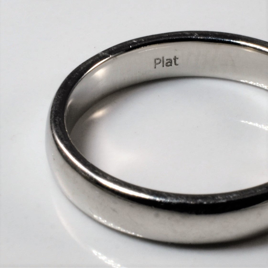 Platinum Plain Band | SZ 7.75 |
