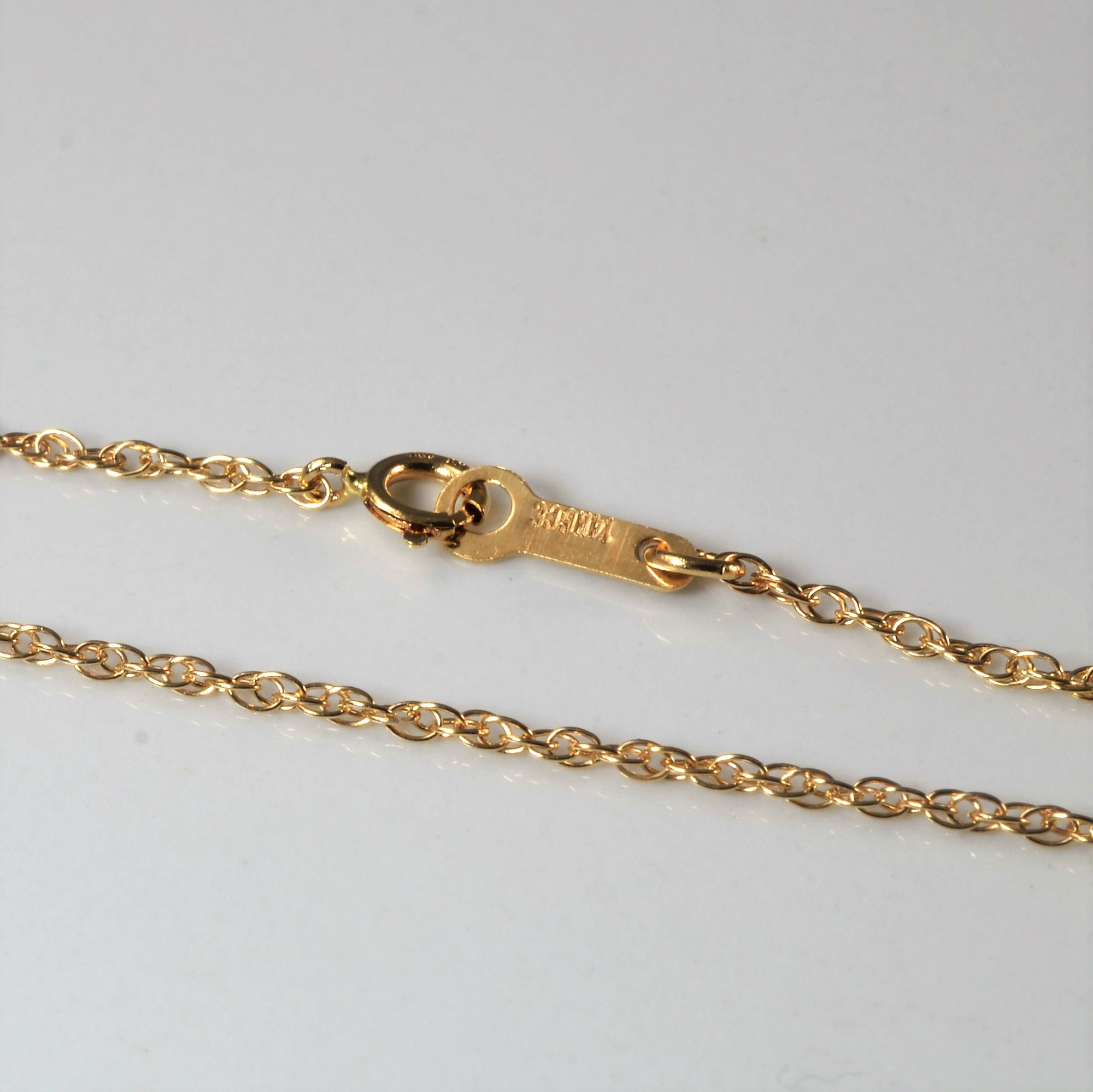 14k Yellow Gold Prince of Whales Chain | 18