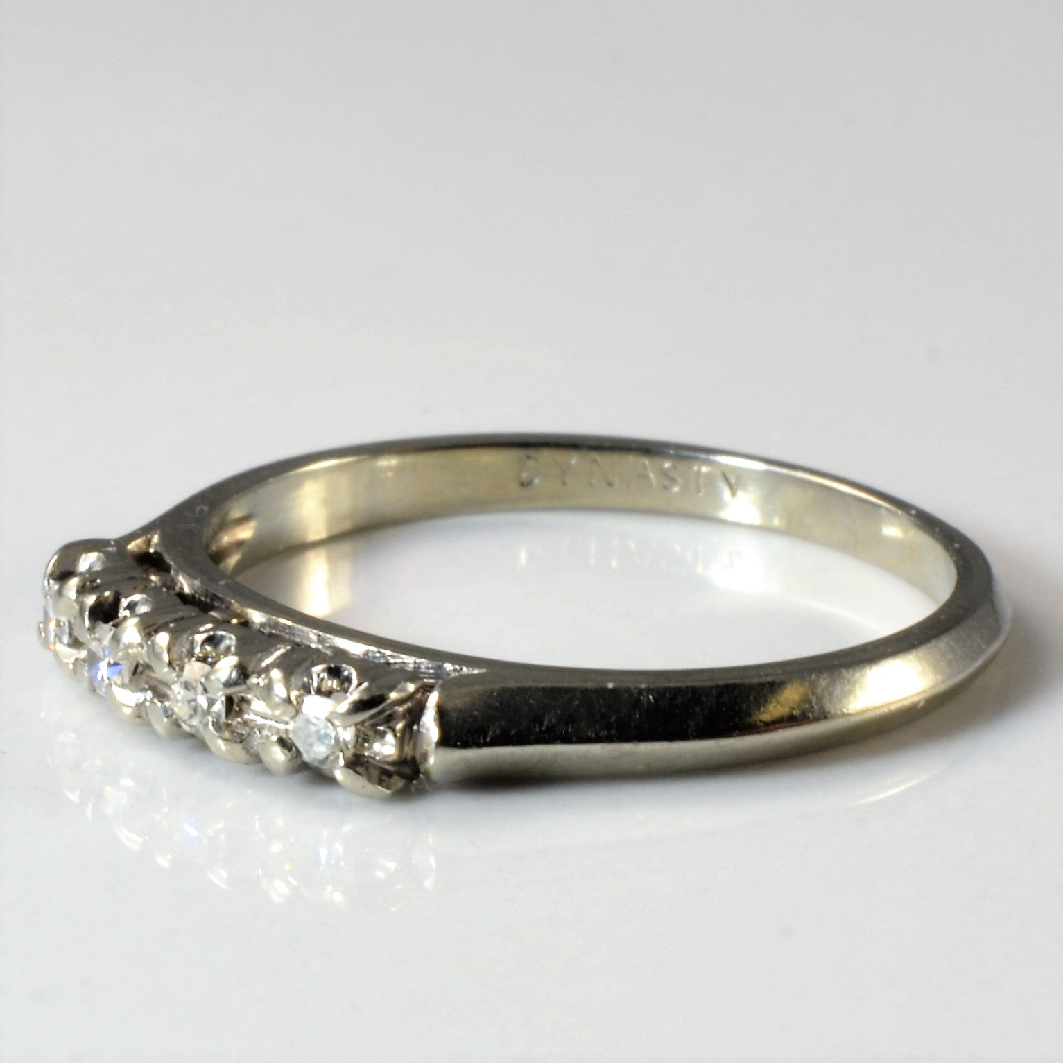 Four Stone Diamond Band | 0.06ctw | SZ 6 |