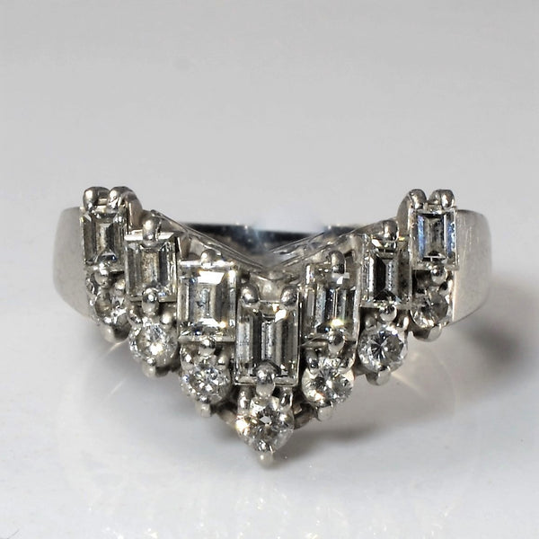 Baguette Diamond Nesting Ring | 1.00ctw | SZ 4.75 |