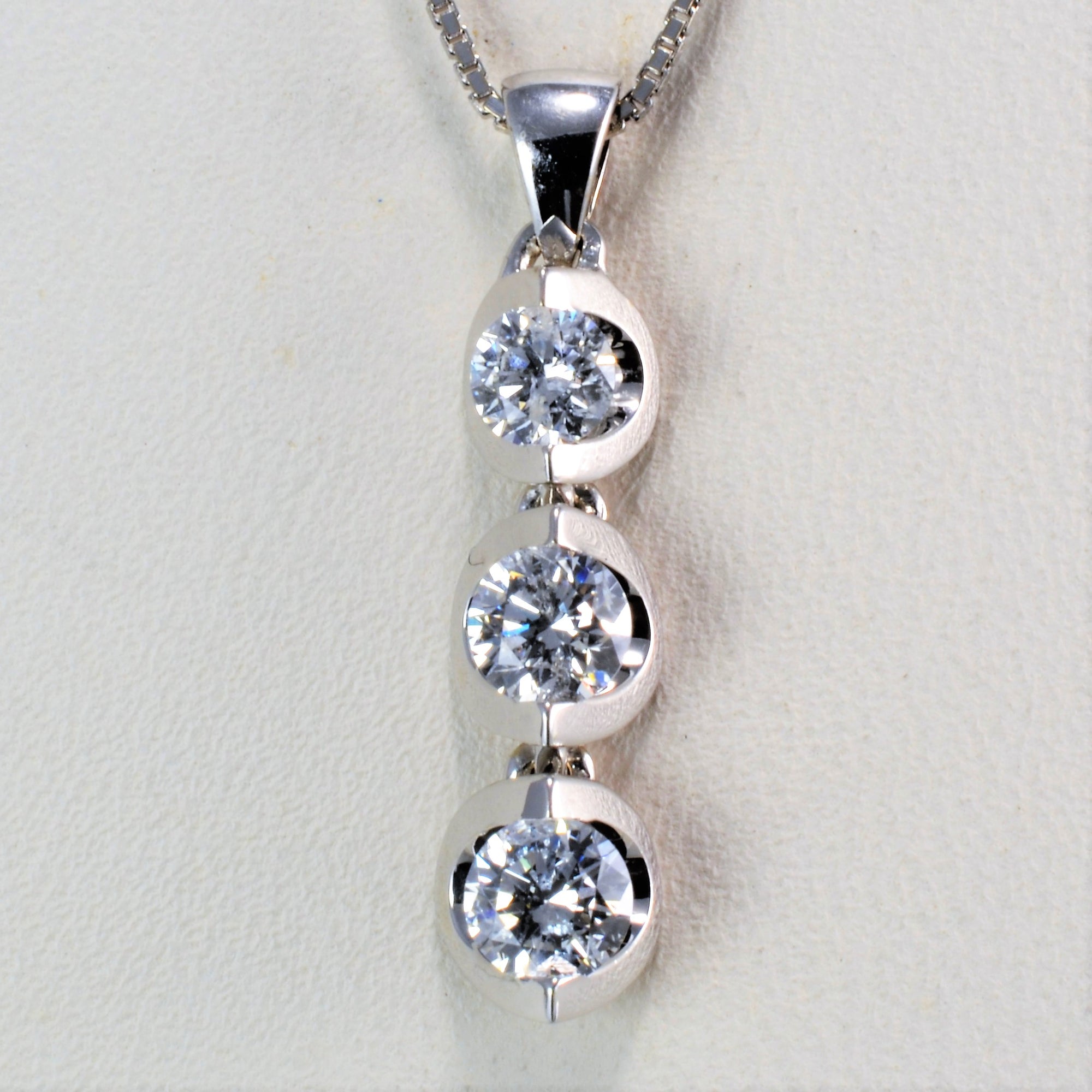 Diamond Journey Pendant Necklace | 0.50 ctw, 18''|