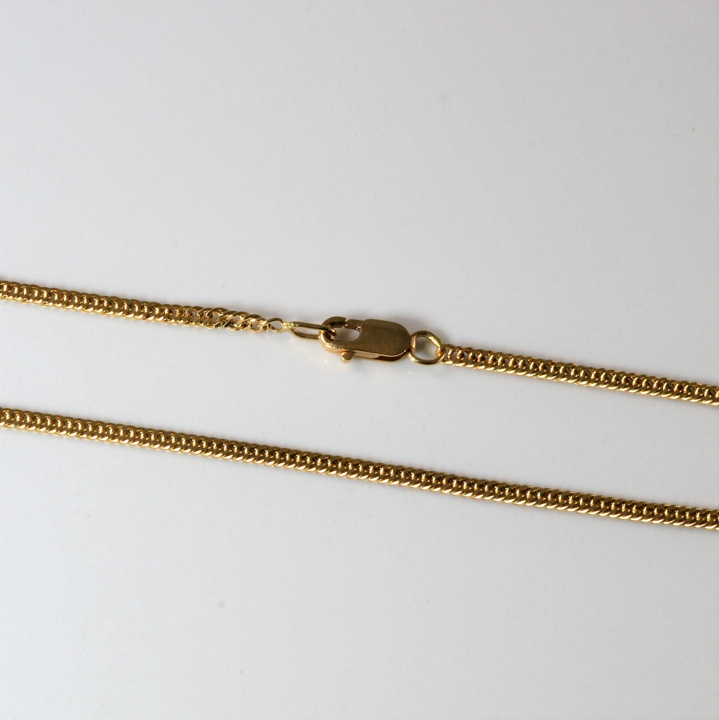 10k Yellow Gold Curb Chain | 24" |