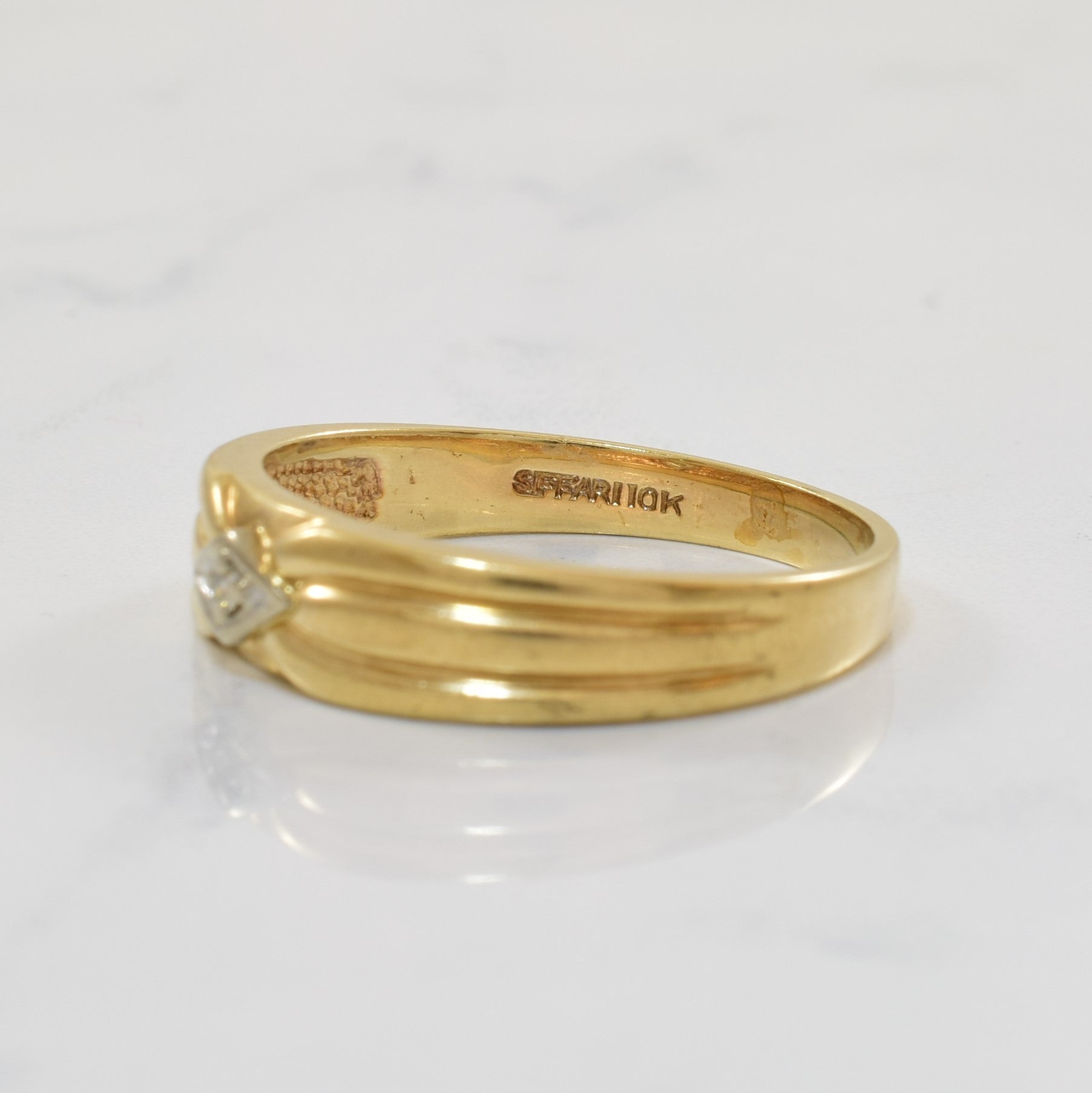 Single Diamond Band | 0.02ct | SZ 12.5 |