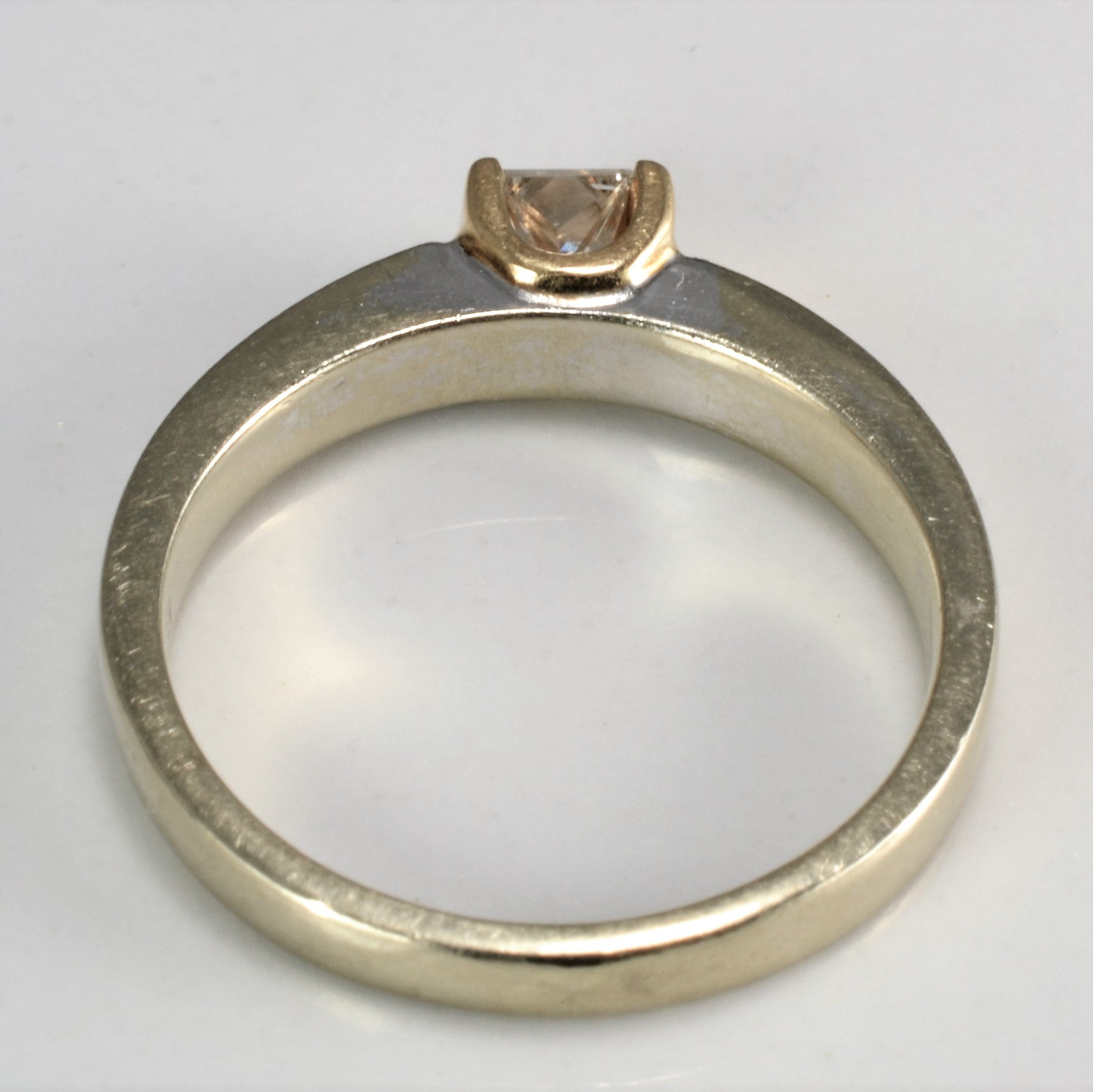Semi Bezel Princess Diamond Ring | 0.17 ct, SZ 4.5 |
