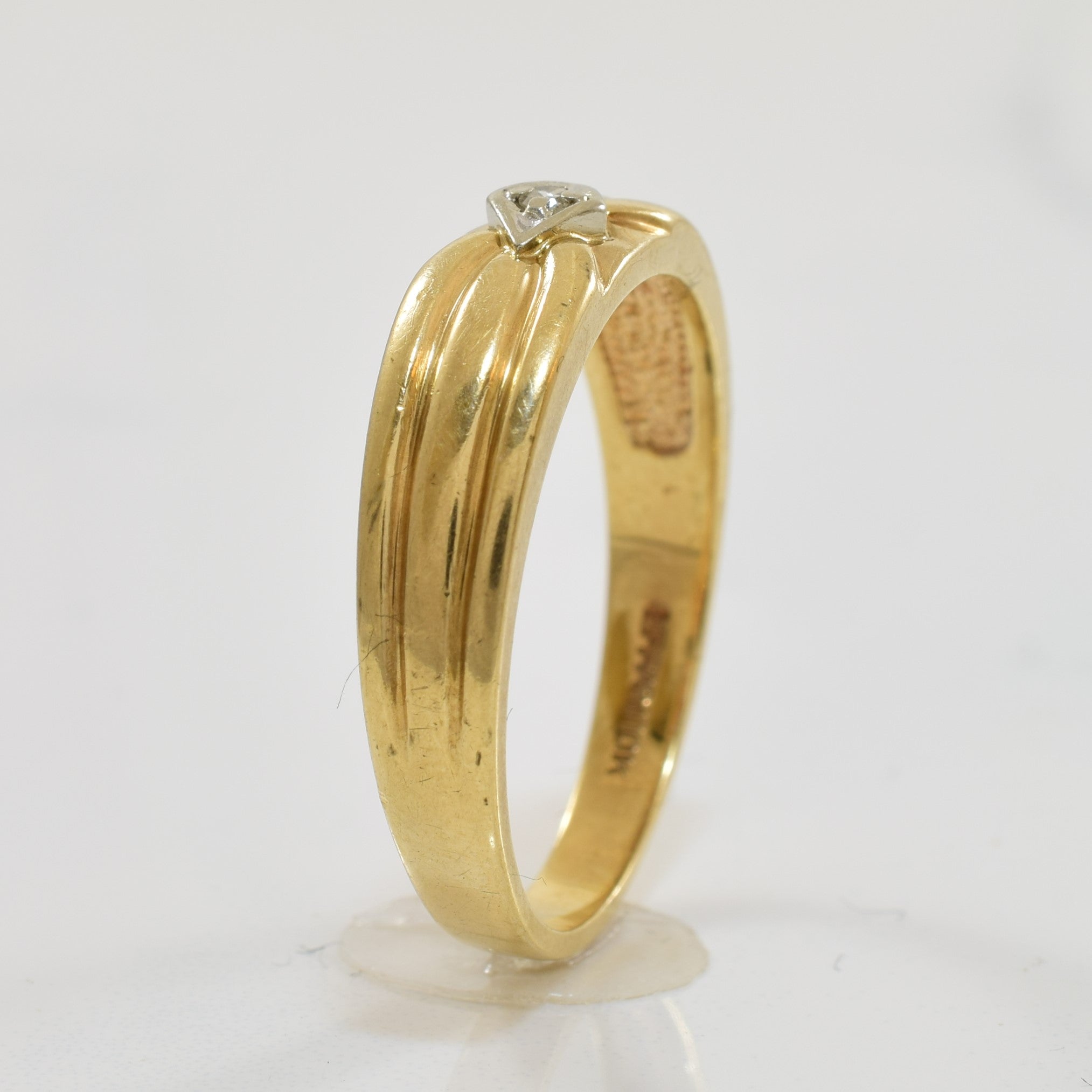 Single Diamond Band | 0.02ct | SZ 12.5 |
