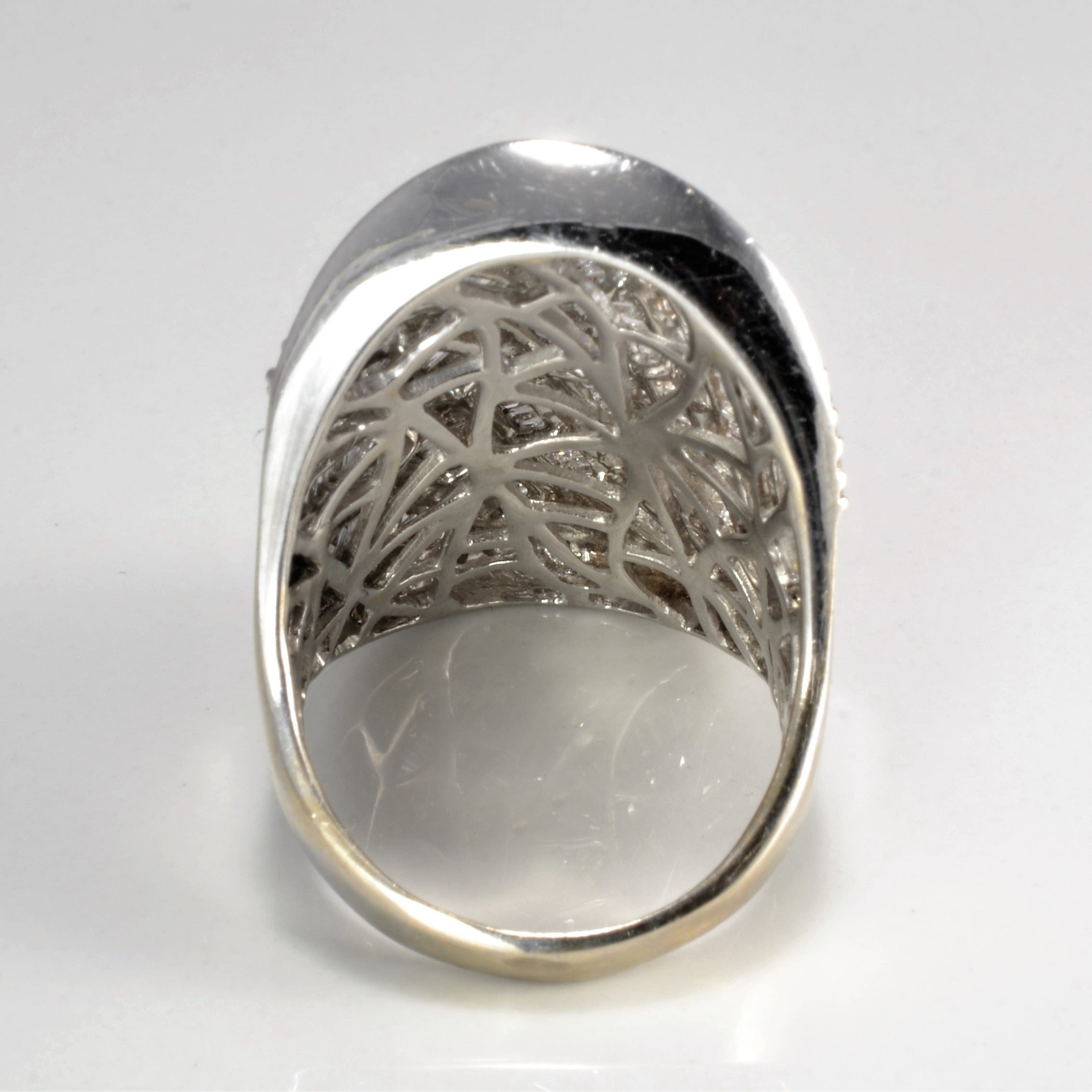 Cluster Set Multi- Diamond Heavy Ring | 3.00 ctw, SZ 8 |