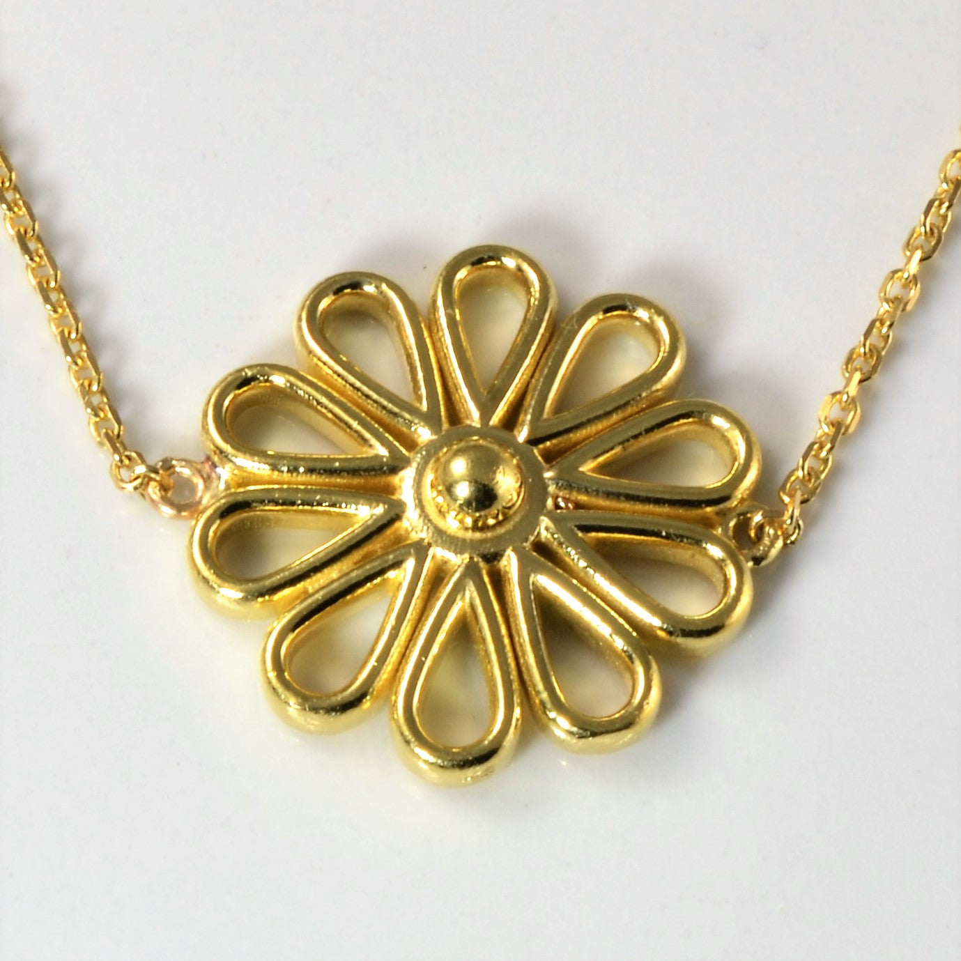 Floral Chain Necklace | 18