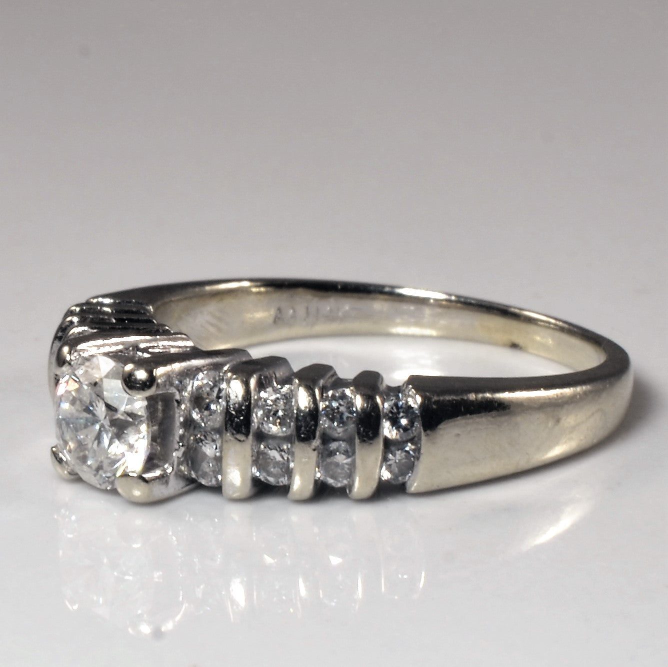 Channel Detailed Diamond Ring | 0.65ctw | SZ 5.25 |