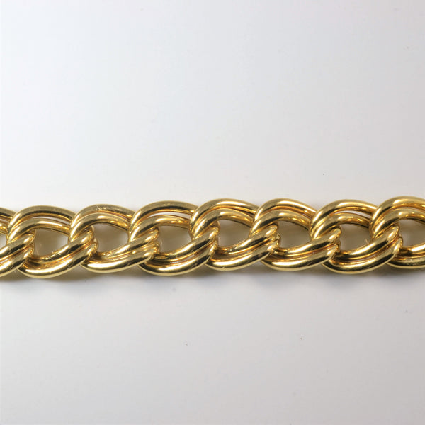 Double Row Cable Chain Bracelet | 8
