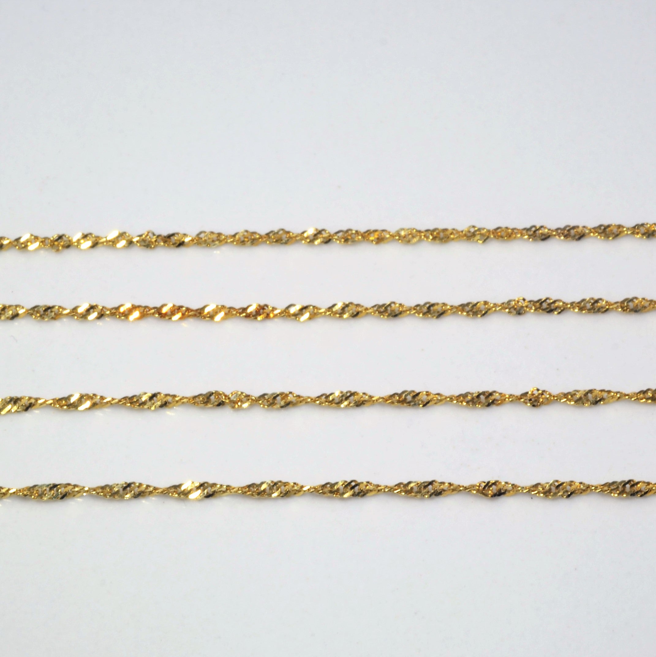 Collier en diamant taille ancienne | 0,07 ct | 17 pouces | 
