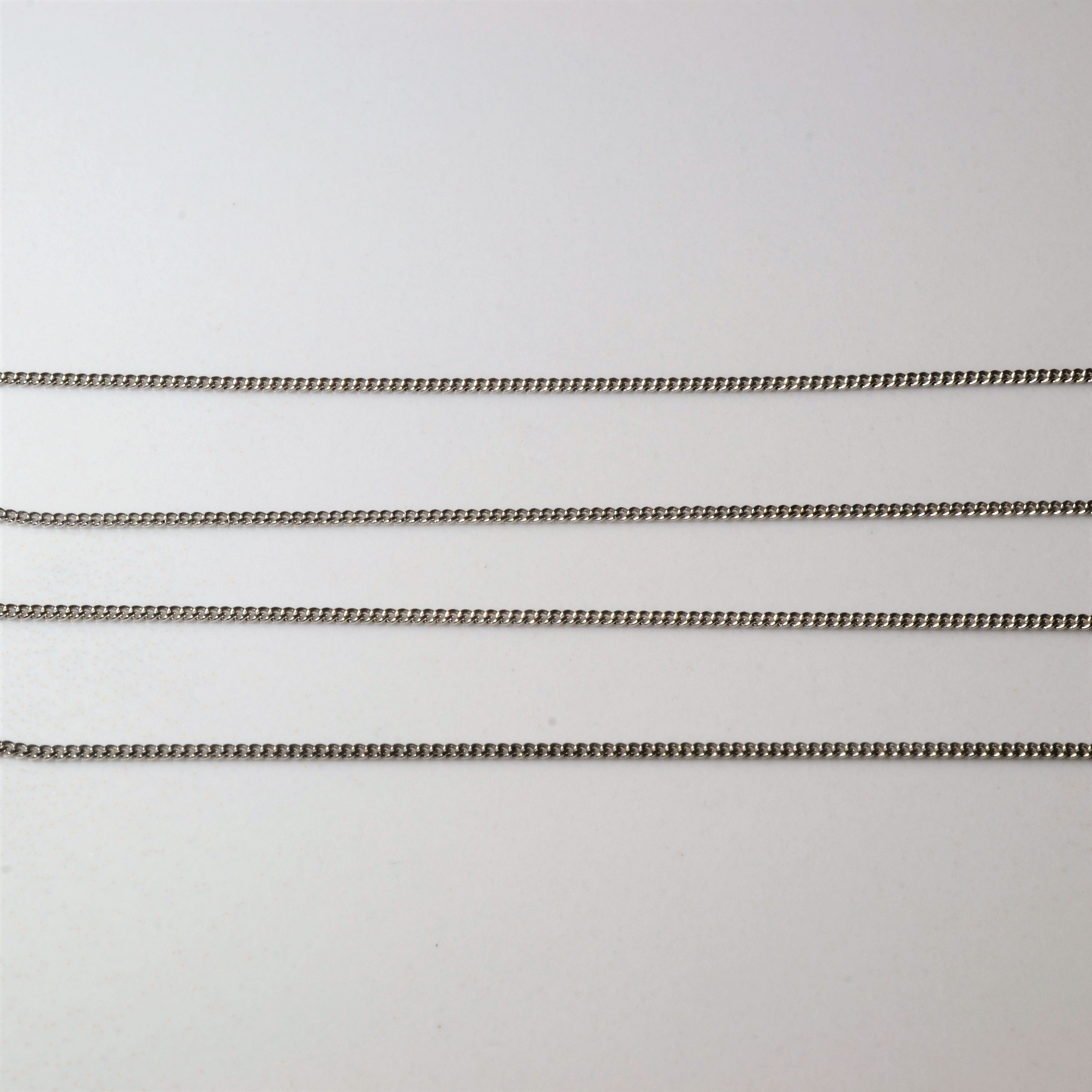 Diamond Letter 'L' Necklace | 0.02ctw |18"|