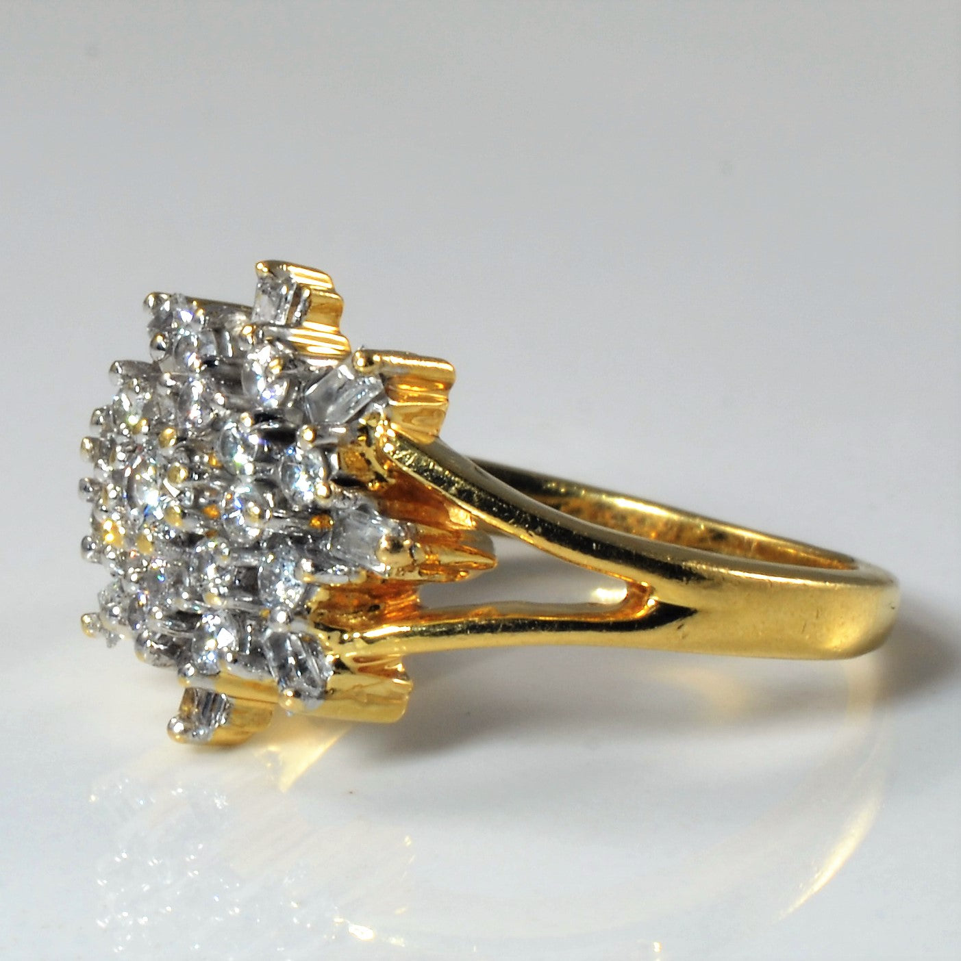 Diamond Burst Cluster Ring | 0.52ctw | SZ 5.75 |