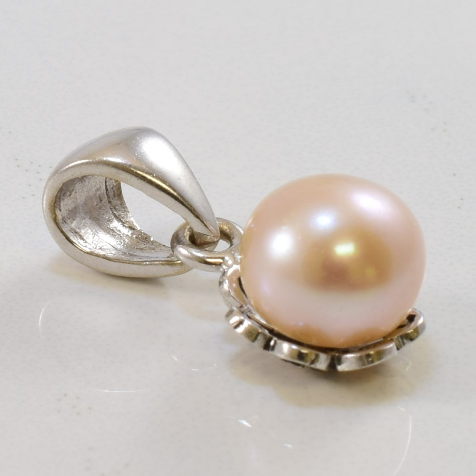 Pink Pearl Filigree Pendant | 2.50ct |