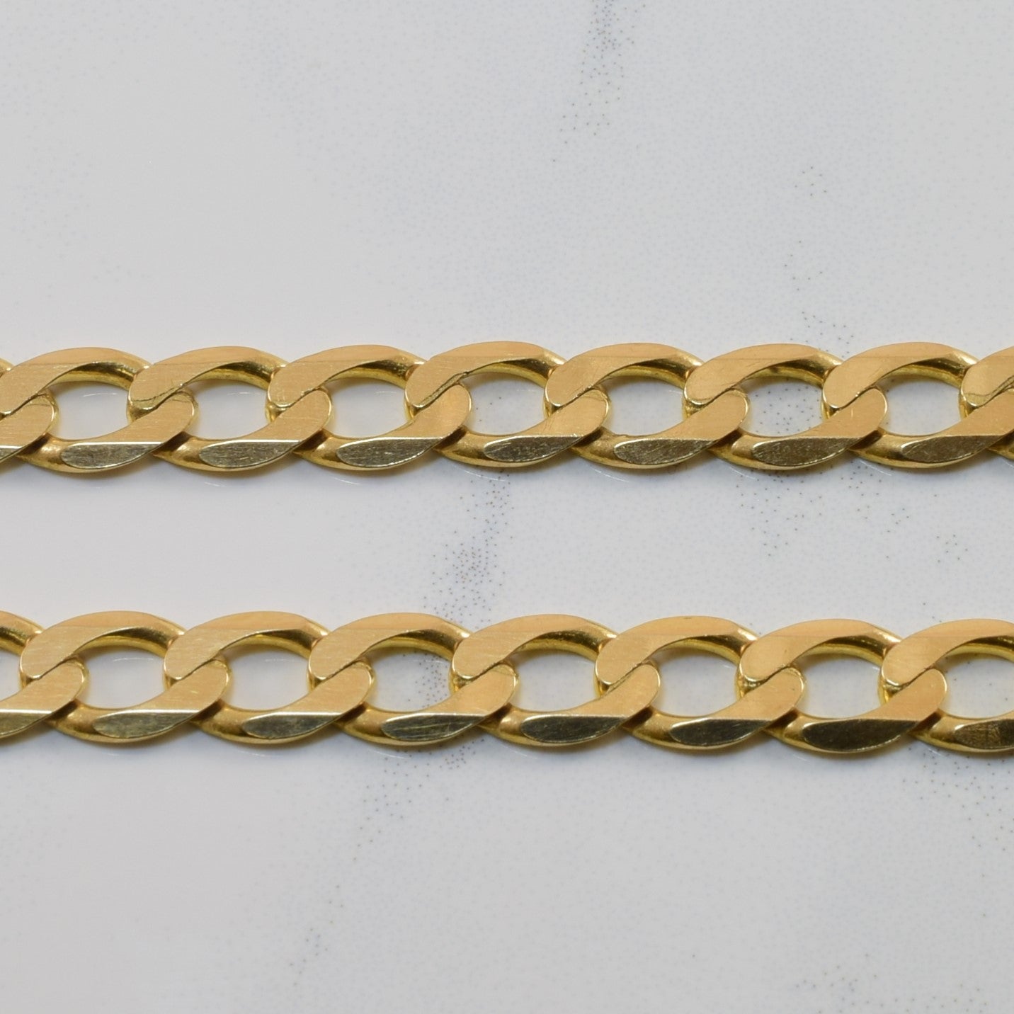 9k Yellow Gold Cuban Chain | 20.5" |