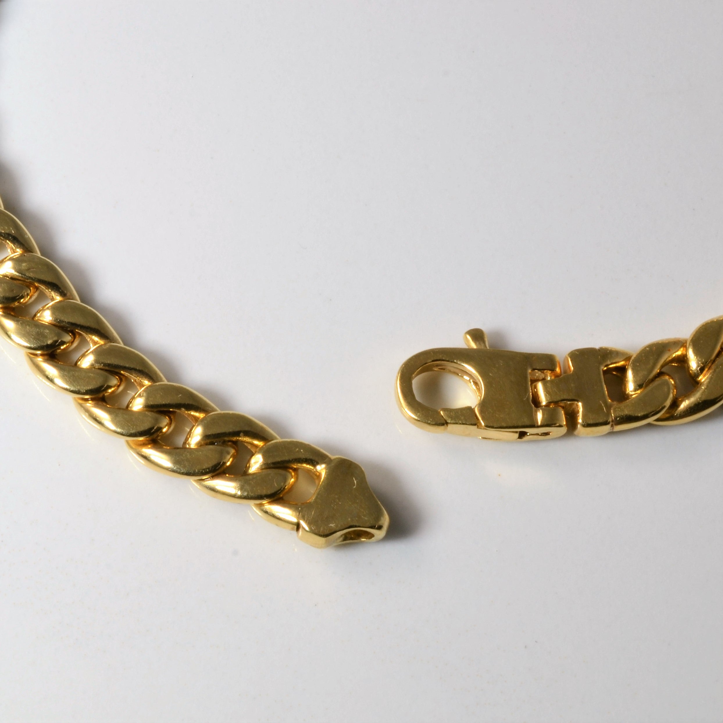 14k Yellow Gold Curb Chain Bracelet | 8.5" |