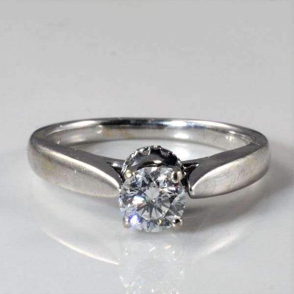 Spinning Diamond Detail Engagement Ring | 0.47ctw | SZ 5 |