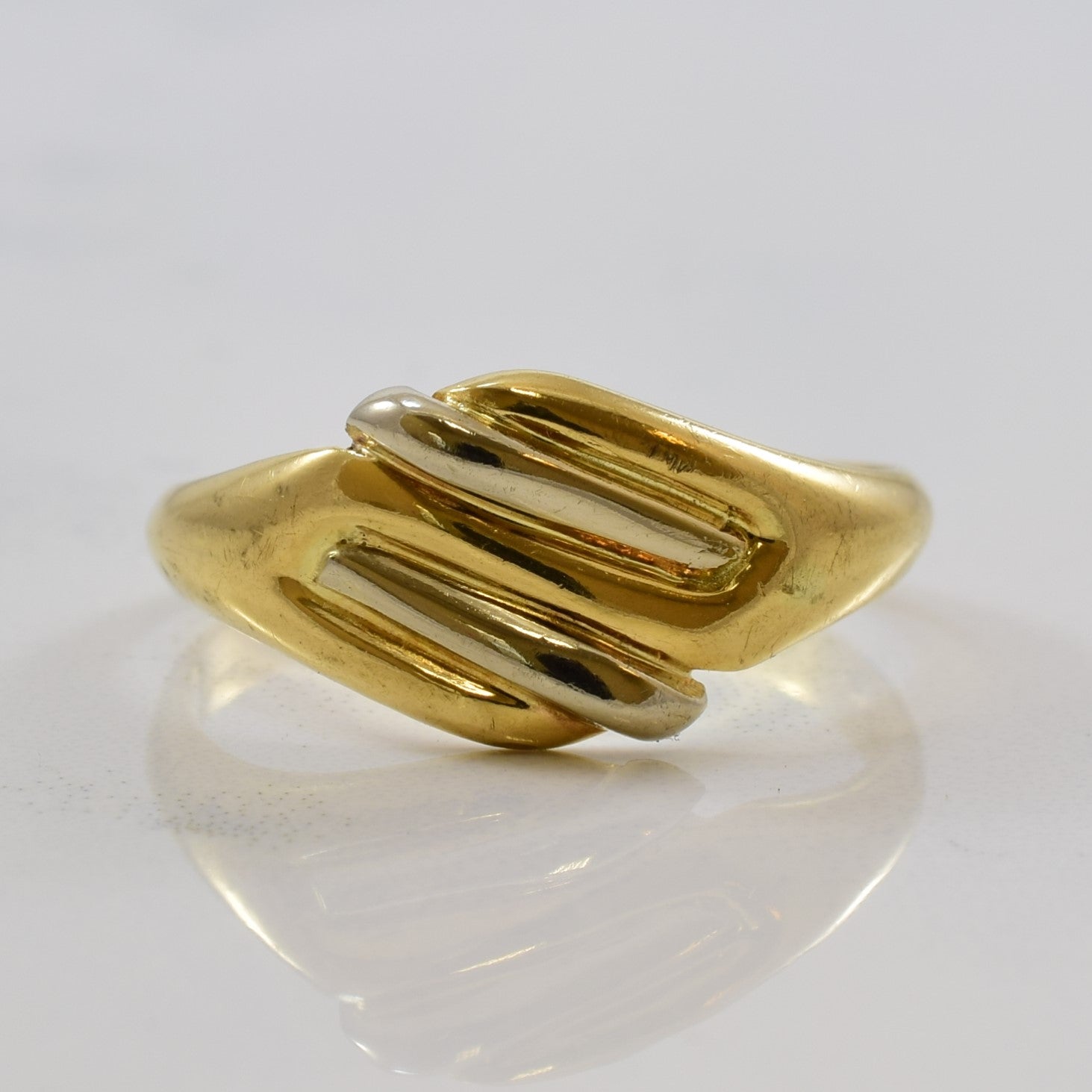 Two Tone Bypass Ring | SZ 7.5 |