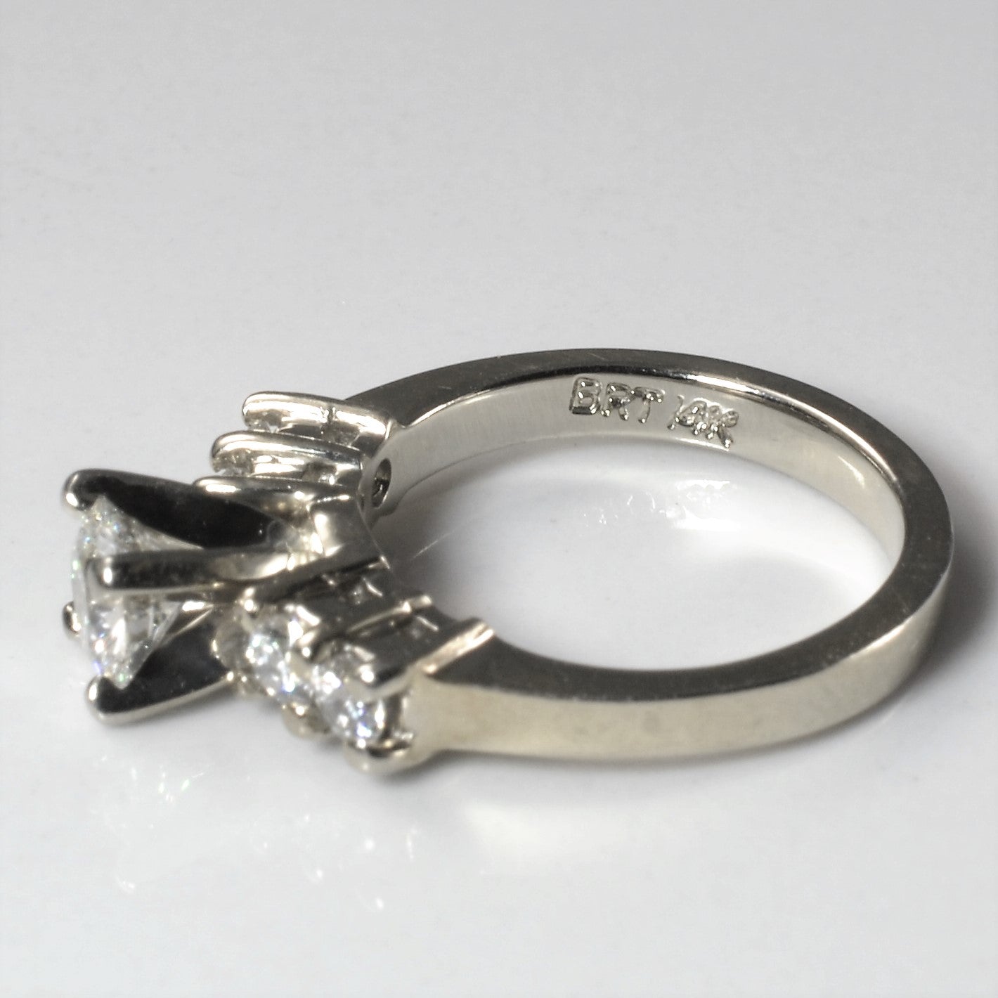High Set Five Stone Diamond Ring | 0.57ctw | SZ 2.25 |