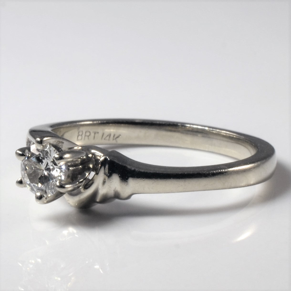 Bypass Six Prong Diamond Ring | 0.26ctw | SZ 5.5 |