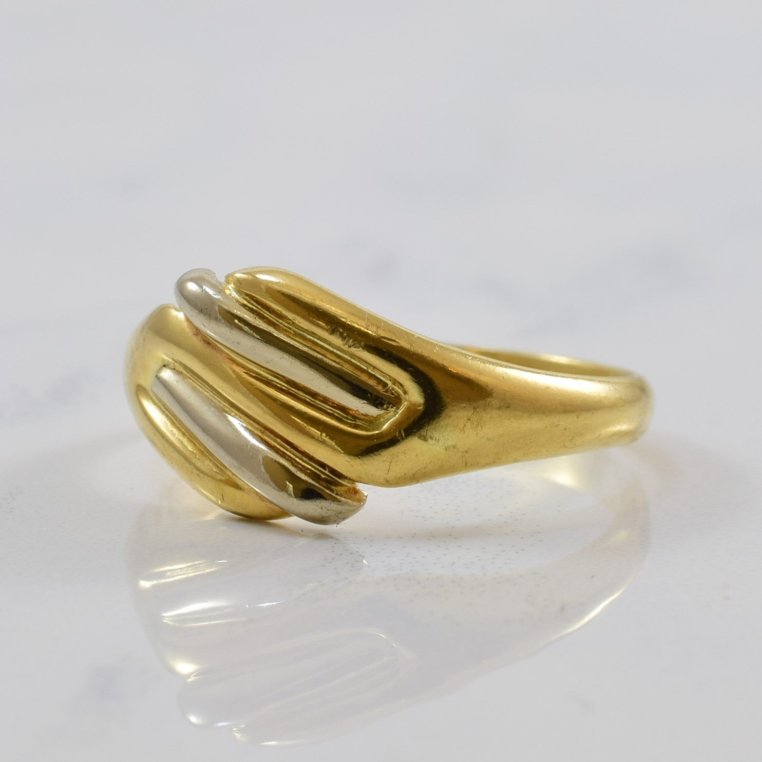 Two Tone Bypass Ring | SZ 7.5 |