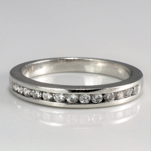 Channel Set Diamond Band | 0.26 ctw, SZ 5 |