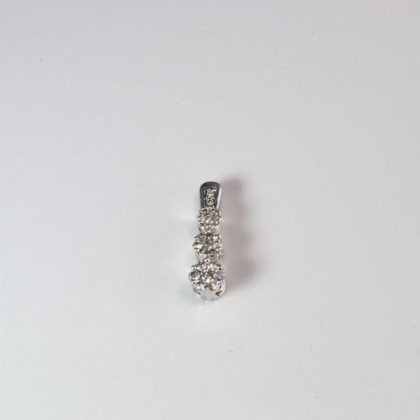 Cluster Diamond Drop Pendant | 0.25 ctw |