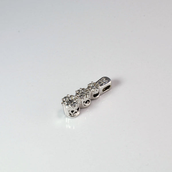 Cluster Diamond Drop Pendant | 0.25 ctw |