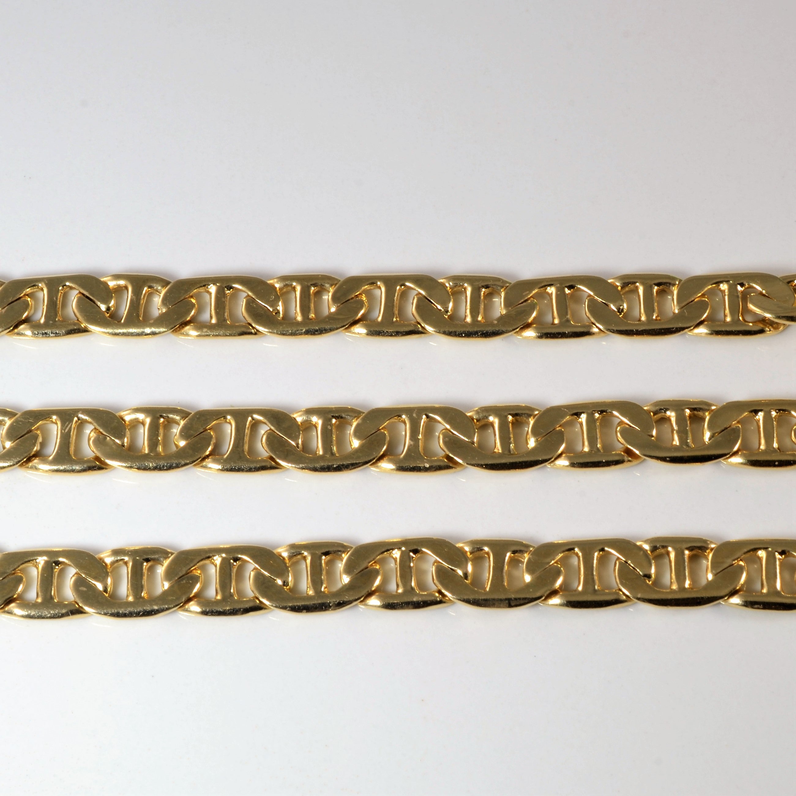 14k Yellow Gold Anchor Chain | 21.5" |